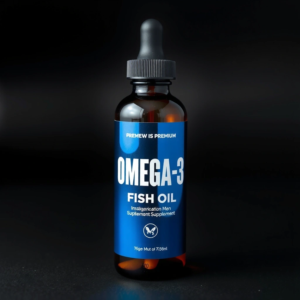 Omega-3 Fish Oil supplement for men